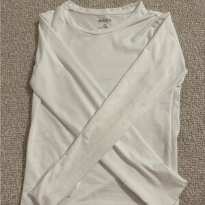 SOFT STRETCH SEAMLESS FABRIC LONG-SLEEVE CREW TOP